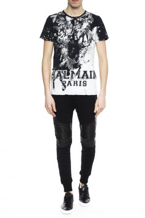 Raw-trimmed t-shirt, zdjęcie 2 Raw-trimmed t-shirt od Balmain